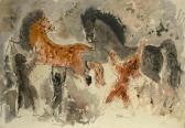 RUBIN Reuven Escaping Horses RUBIN Reuven Escaping Horses