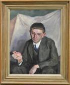 RUHEMANN Helmut Portrait Of Young A. L. Jonas About 20 Years Old RUHEMANN Helmut Portrait Of Young A. L. Jonas About 20 Years Old