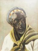 RUHL G Head Of A Nubian Man RUHL G Head Of A Nubian Man