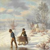 RUMP Gotfred Winter Landscape RUMP Gotfred Winter Landscape