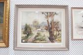 RUPTON John John Rupton - Watercolor , Rural Scenenear Berry 36cm X 46*5 Cm S.l.r RUPTON John John Rupton - Watercolor , Rural Scenenear Berry 36cm X 46*5 Cm S.l.r