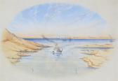 rushton captain j.h. View Of Lake Timsah With A Pilgrim Ship On The Suez Canal rushton captain j.h. View Of Lake Timsah With A Pilgrim Ship On The Suez Canal