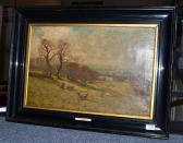 RUSHTON William Charles Where The Country Meets The Town, Early Spring Scene Near Keighley RUSHTON William Charles Where The Country Meets The Town, Early Spring Scene Near Keighley