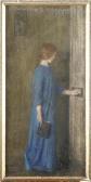 RUSSELL Evelyn M. Portrait Of A Young Lady RUSSELL Evelyn M. Portrait Of A Young Lady