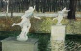 RUSSELL Jim Jogger, Tuileries Gardens RUSSELL Jim Jogger, Tuileries Gardens