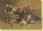 RUYTINX Alfred Composition Florale Aux Roses RUYTINX Alfred Composition Florale Aux Roses