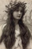 RYLAND Henry Maiden With A Laurel Wreath RYLAND Henry Maiden With A Laurel Wreath