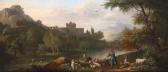 RYSBRAECK Pieter Andreas Paesaggio Romano Con Figure E Armenti RYSBRAECK Pieter Andreas Paesaggio Romano Con Figure E Armenti