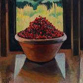 RYTTER Poul Still Life With Redcurrant In A Bowl RYTTER Poul Still Life With Redcurrant In A Bowl
