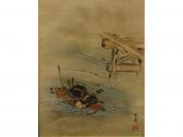 RYU Sho Cavalryman Crossing A River RYU Sho Cavalryman Crossing A River