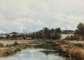 S CATHRO GEORGE Scottish River Scene S CATHRO GEORGE Scottish River Scene