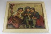 S. LAPI Three Seated Children S. LAPI Three Seated Children