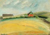 SAABYE Svend Landscape With Houses SAABYE Svend Landscape With Houses