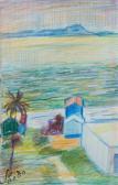 SAADA Henri A. Plage De Gammart SAADA Henri A. Plage De Gammart