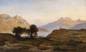 SAAL Georg-Eduard Otto Bergige Landschaft Mit See SAAL Georg-Eduard Otto Bergige Landschaft Mit See