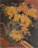 SABATER Y SALABERT Daniel Bouquet Jaune Et Vert SABATER Y SALABERT Daniel Bouquet Jaune Et Vert