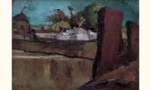 SABBAGH Georges-Hanna " Les Toits Blancs ". SABBAGH Georges-Hanna " Les Toits Blancs ".