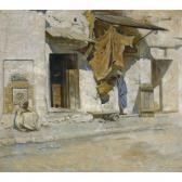 SABBIDES Symeon Orientalist Street Scene SABBIDES Symeon Orientalist Street Scene