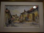 sachs-pavard lucienne Passavant - Vosges. Aquarelle Et Encre sachs-pavard lucienne Passavant - Vosges. Aquarelle Et Encre