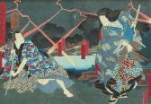 SADANOBU Hasegawa Chuban Diptych SADANOBU Hasegawa Chuban Diptych