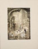 SAENZ DE TEJADA Carlos Barcelona. Iglesia De Santa María SAENZ DE TEJADA Carlos Barcelona. Iglesia De Santa María