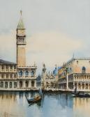 SALA Paolo Venezia, Veduta Di Piazza San Marco Dal Canal Grande SALA Paolo Venezia, Veduta Di Piazza San Marco Dal Canal Grande