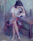SALGADO Demetrio Niña Leyendo SALGADO Demetrio Niña Leyendo