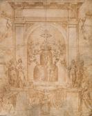 SALIMBENI BEVILACQUA Ventura di Arcangelo Projet Pour Un Retable SALIMBENI BEVILACQUA Ventura di Arcangelo Projet Pour Un Retable