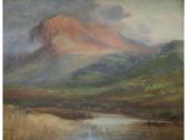 SALMON John Cuthbert Evening Glow (snowdon) SALMON John Cuthbert Evening Glow (snowdon)