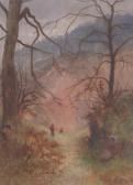 SALMON John Cuthbert Wooded Landscape SALMON John Cuthbert Wooded Landscape