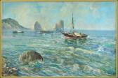 SALVATI Giuseppe Sailing In Capri SALVATI Giuseppe Sailing In Capri