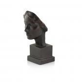 SALVATORE Victor D. A Female Head And Raised On Stepped Plinth SALVATORE Victor D. A Female Head And Raised On Stepped Plinth