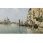 SANCHEZ PERRIER Emilio At The Mouth Of The Grand Canal, Santa Maria Della Salute In Thedistance SANCHEZ PERRIER Emilio At The Mouth Of The Grand Canal, Santa Maria Della Salute In Thedistance