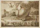 SANDBY Paul Coelum Ipsum Petimus Stultitia : The Burning Of Keegan's Balloon In Lord Foley's Garden, Portland Place SANDBY Paul Coelum Ipsum Petimus Stultitia : The Burning Of Keegan's Balloon In Lord Foley's Garden, Portland Place