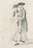 SANDBY Paul Portrait Study Of George Alexander Stevens SANDBY Paul Portrait Study Of George Alexander Stevens