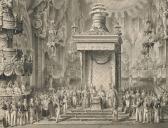 SANQUIRICO Alessandro The Coronation Of Emperor Ferdinand I As King Of Lombardy-venetia, In The Duomo In Milan, 1 September 1838 SANQUIRICO Alessandro The Coronation Of Emperor Ferdinand I As King Of Lombardy-venetia, In The Duomo In Milan, 1 September 1838