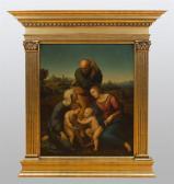 SANZIO Raffaello The Holy Family With Saints Elizabeth And John SANZIO Raffaello The Holy Family With Saints Elizabeth And John