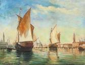 Sargent John Singer Harbor And Ships Sargent John Singer Harbor And Ships