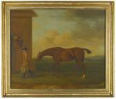 SARTORIUS Francis I A Chestnut Racehorse Led By A Groom SARTORIUS Francis I A Chestnut Racehorse Led By A Groom