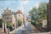 SAUDEMONT Emile Montmartre, La Rue De L'abreuvoir SAUDEMONT Emile Montmartre, La Rue De L'abreuvoir