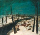 SAVERYS Albert A Winter Landscape SAVERYS Albert A Winter Landscape