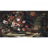 SCACCIATI Andrea I Still Life Of Flowers In A Brass Urn SCACCIATI Andrea I Still Life Of Flowers In A Brass Urn