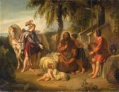 SCHADOW Johan Gottfried Erminia Looks For Accomodation By The Shepherds SCHADOW Johan Gottfried Erminia Looks For Accomodation By The Shepherds
