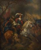 SCHAEPKENS Théodore Choc De Cavalerie SCHAEPKENS Théodore Choc De Cavalerie