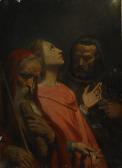 SCHEFFER Ary De Tre Vise Männen Och Konungarnas Tillbedjan SCHEFFER Ary De Tre Vise Männen Och Konungarnas Tillbedjan