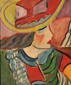 SCHEIBER Hugo Head Of A Woman SCHEIBER Hugo Head Of A Woman