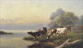 SCHELTEMA J.H. Cattle By The Water SCHELTEMA J.H. Cattle By The Water