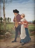 SCHERF Albert Romantischer Spaziergang SCHERF Albert Romantischer Spaziergang