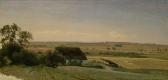SCHERRES Carl Weite Landschaft In Westpreussen, Im Vordergrund Ein Bauernhaus SCHERRES Carl Weite Landschaft In Westpreussen, Im Vordergrund Ein Bauernhaus