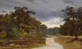 SCHEUERMANN Carl Georg Flusslandschaft SCHEUERMANN Carl Georg Flusslandschaft